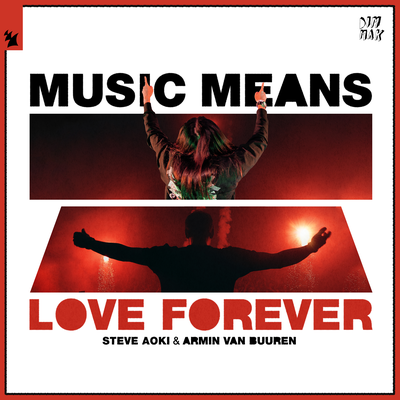 Music Means Love Forever By Steve Aoki, Armin van Buuren's cover