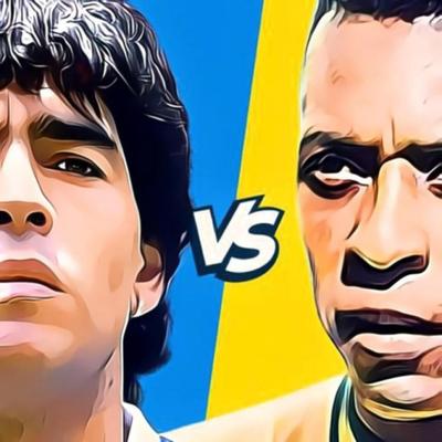 Pelé vs Maradona (Batalha de Rap) By FutRap, FutParódias's cover