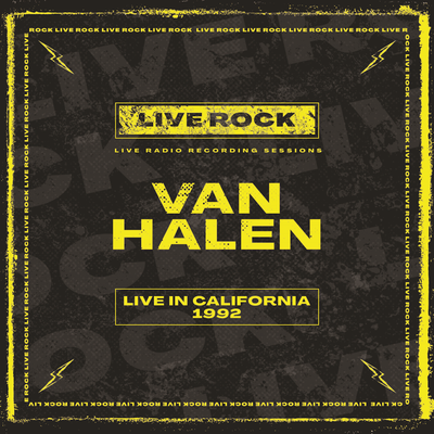 Van Halen: Live in California 1992's cover