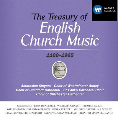 Treasury of English Church Music's cover