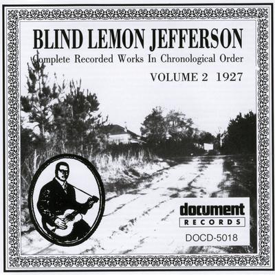 Blind Lemon Jefferson Vol. 2 (1927)'s cover