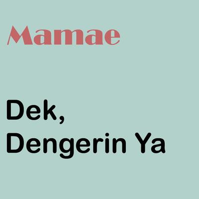 Dek Dengerin Ya (Short Cut Mix)'s cover