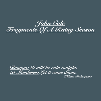 Hallelujah (Fragments) By John Cale's cover