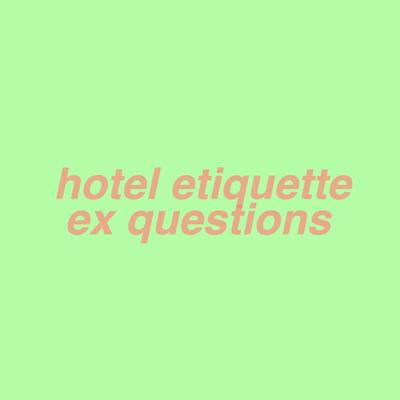 Hotel Etiquette's cover