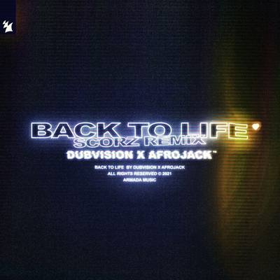 Back To Life By DubVision, AFROJACK's cover