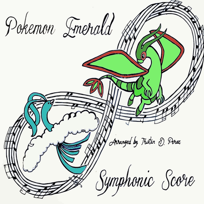 Pokemon Emerald Symphonic Score's cover