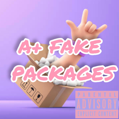 A+ FAKE PACKAGES By George Micheal Gilto's cover