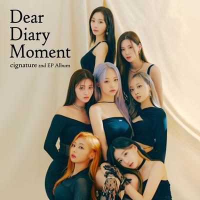 cignature 2nd EP Album ′Dear Diary Moment′'s cover