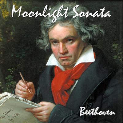 Moonlight Sonata. Piano Sonata No. 14 in C-Sharp Minor "Almost a Fantasy." Great for Mozart Effect and Pure Enjoyment. By Ludwig Van Beethoven's cover