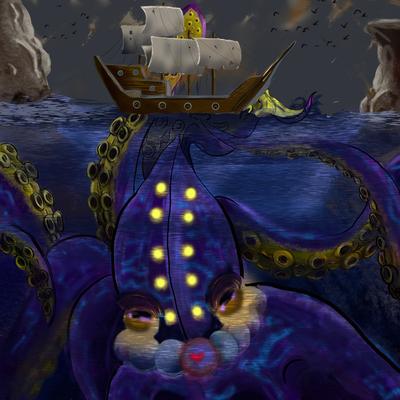 O Pirata e o Kraken By KF, Indie Space's cover