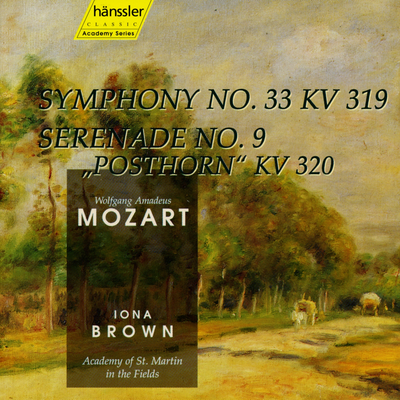Mozart: Symphony No. 33 / Serenade No. 9's cover