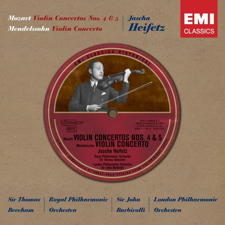 Jascha Heifetz/Sir Thomas Beecham/Sir John Barbirolli/Royal Philharmonic Orchestra/London Philharmon's avatar image