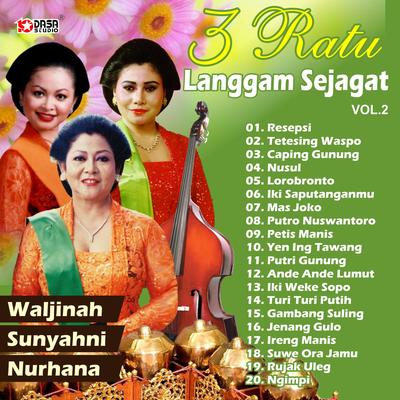 3 Ratu Langgam Sejagat, Vol. 2's cover