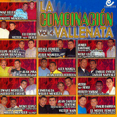 La Combinacion Vallenata Vol. 4's cover