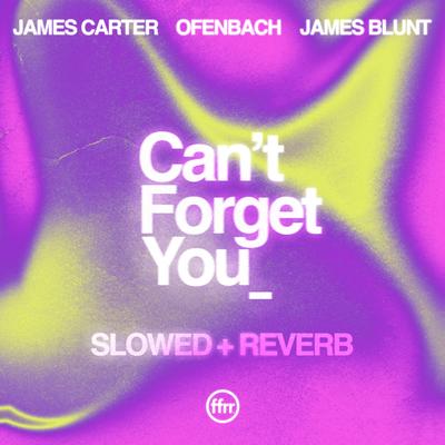 Can’t Forget You (feat. James Blunt) [slowed + reverb] By James Carter, Ofenbach, James Blunt's cover