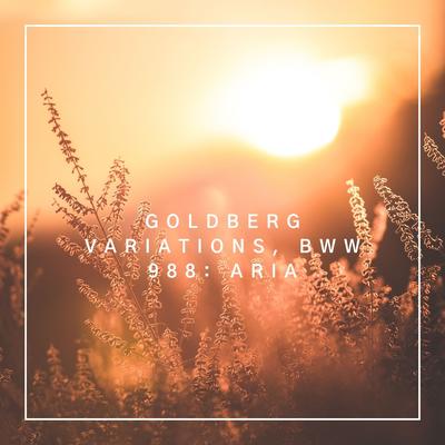 Goldberg Variations, BWW 988: Aria's cover