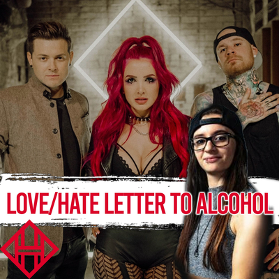 Love/Hate Letter to Alcohol By Halocene, David Michael Frank, Kristina Schiano's cover