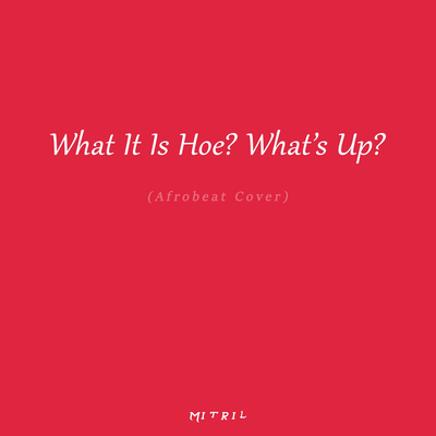 What It Is Hoe? What's Up? (Afrobeat Cover)'s cover