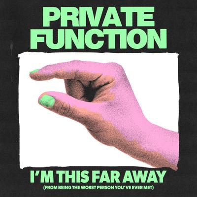 I'm This Far Away (From Being The Worst Person You've Ever Met) By Private Function's cover