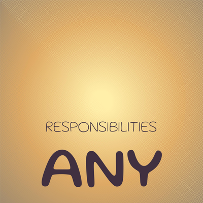 Responsibilities Any's cover