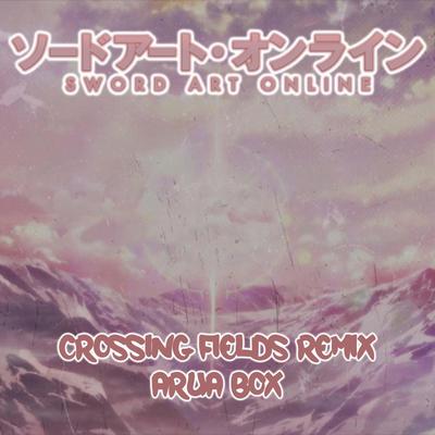 Crossing Fields (synthwave remix) By Aura Box's cover