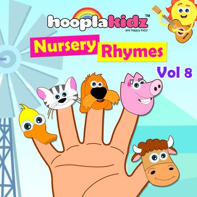 Hooplakidz: Nursery Rhymes, Vol. 8's cover