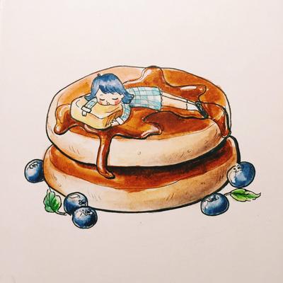 dreaming of blueberry pancakes By biosphere's cover