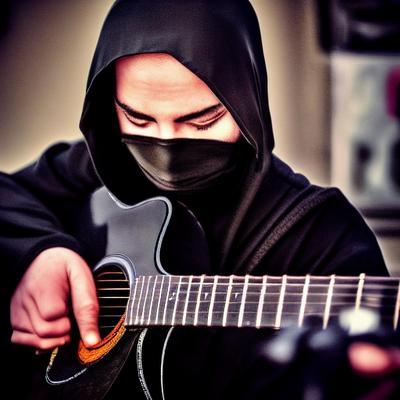 guitar ninja in room's cover