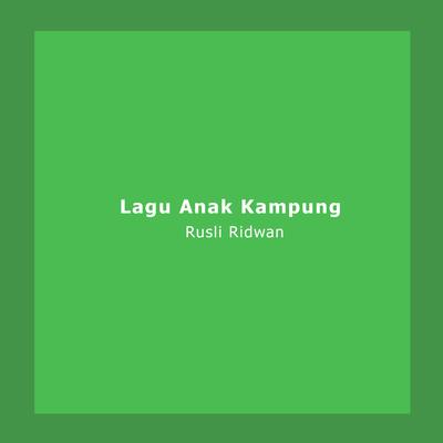 Lagu Anak Kampung's cover