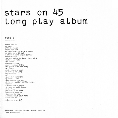 B-side 1 (Stars On 45) (Remastered) By Stars On 45's cover