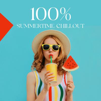 100% Summertime Chillout: Top Hits Tropical Ibiza Sounds for Beach Party, Cafe Time, Cocktail Bar (Mix Dj)'s cover