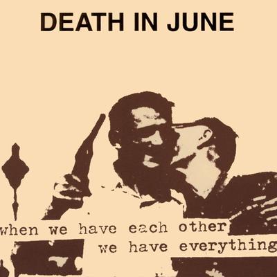Holy Water By Death In June's cover