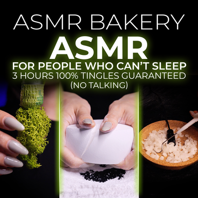 ASMR for People Who Can’t Sleep, 3 Hours 100% Tingles Guaranteed (No Talking)'s cover