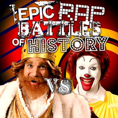 Ronald McDonald vs the Burger King's cover