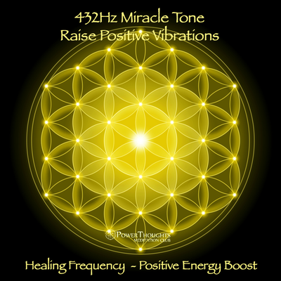 432Hz Miracle Tone With 528Hz Solfeggio Frequency By PowerThoughts Meditation Club's cover