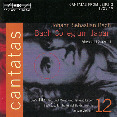 Bach, J.S.: Cantatas, Vol. 12  - Bwv 21, 147's cover