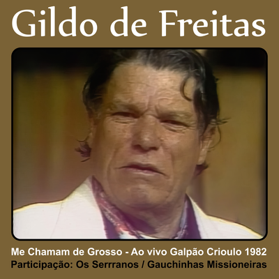 Me Chamam de Grosso (Ao Vivo) By Gildo de Freitas, Os Serranos, Gauchinhas Missioneiras's cover