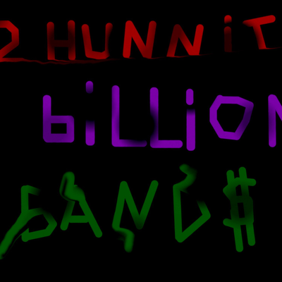 2 Hunnit Billion Bands's cover