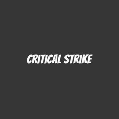 Critical Strike's cover