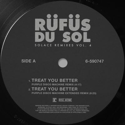 Treat You Better (Purple Disco Machine Remix) By Purple Disco Machine, RÜFÜS DU SOL's cover