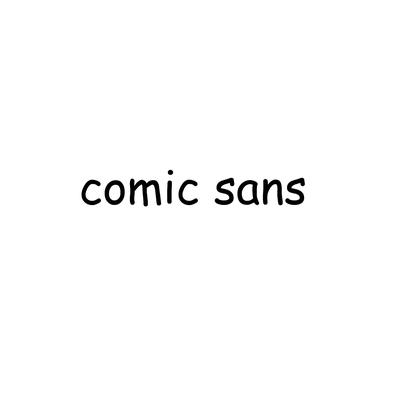 Comic Sans's cover