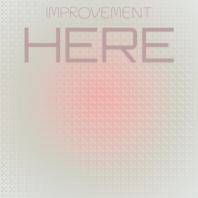 Improvement Here's cover