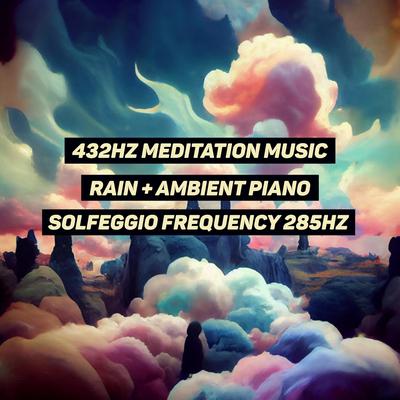 Rain + Ambient Piano (285Hz)'s cover