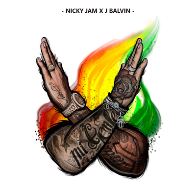 X (Nicky Jam & J Balvin)'s cover