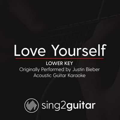 Love Yourself (Lower Key) [Originally Performed by Justin Bieber] (Acoustic Guitar Karaoke) By Sing2Guitar's cover