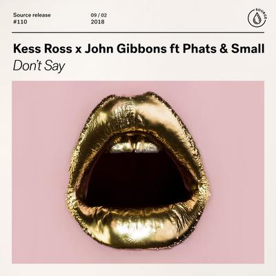 Don't Say (feat. Phats & Small) By Kess Ross, John Gibbons, Phats & Small's cover