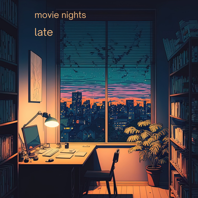 late By movie nights's cover