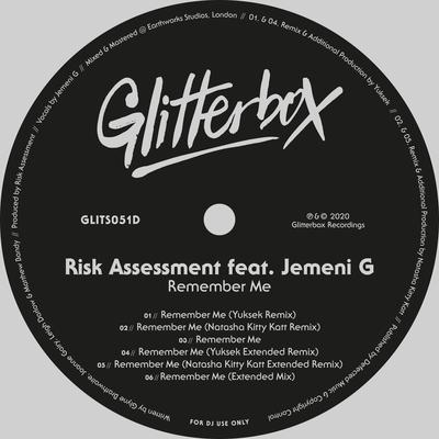 Remember Me (feat. Jemeni G) [Yuksek Remix] By Risk Assessment, Jemeni G's cover