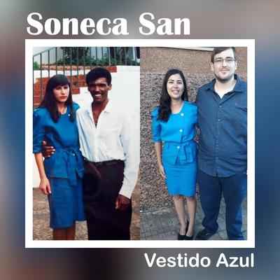 Vestido Azul By Soneca San's cover