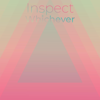Inspect Whichever's cover